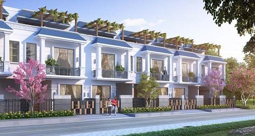 4BHK Villas in Gaur yamuna city  3rd park view Krishna villas, Sector 19, Yamuna Expressway